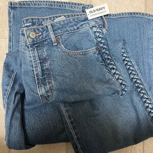 Old navy extra highwaisted Sky-Hi wide leg jean size 6 tall